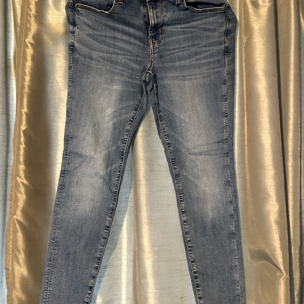 American Eagle Outfitters Dark Blue Skinny Jeans